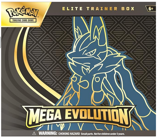 Pokemon TCG Mega Evolutions 1 Elite Trainer Box